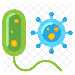 Bacteria And Virus  Icon