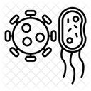 Bacteria And Virus  Icon