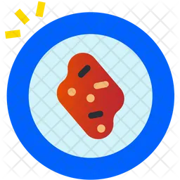 Bacteria Cell Structure  Icon