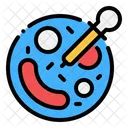 Bacteria pipette  Icon