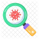 Bacteria Research Germ Research Virus Research Icon