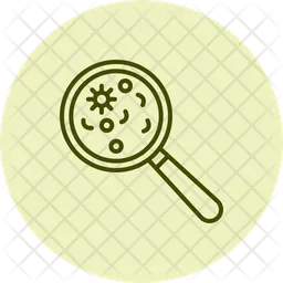 Bacteria search  Icon