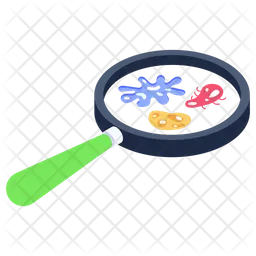 Bacteria Search  Icon