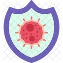 Bacteria Shield  Icon