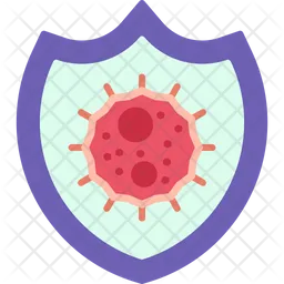 Bacteria Shield  Icon