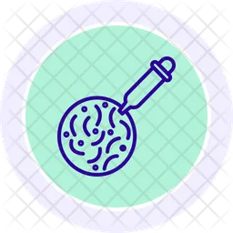 Bacteria testing  Icon