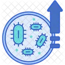 Bacterial Growth Bacteria Growth Microbe Growth Icon