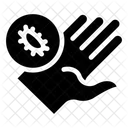 Bacterial Hand  Icon
