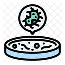 Bacterias Virus Biologia Ícone
