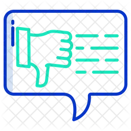Bad Comment  Icon