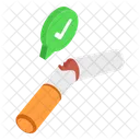 Cigarette Breaking Killing Icon