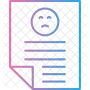 Bad Review Negative Icon