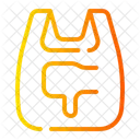 Bad Plastic Polyethylene Poly Bag Icon