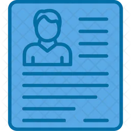 Bad Resume Cv  Icon