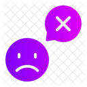 Bad Review Sad Emoji Icon