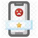 Bad Review Sad Smartphone Icon