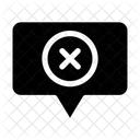 Bad Check Mark Conversation Icon