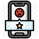 Bad Review Sad Smartphone Icon