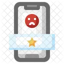 Bad Review Sad Smartphone Icon