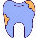 Bad Teeth Dental Hygiene Icon