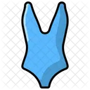 Badeanzug Figurformer Bikini Symbol