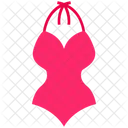 Sommer Strand Frau Symbol