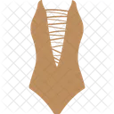 Badeanzug Weiblich Bademode Icon