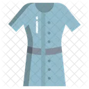 Bademantel Kleid  Symbol