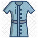 Bademantel Kleid  Symbol