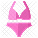 Bademode Bikini BH Symbol