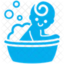 Baby Baden Babybadewanne Baby Symbol