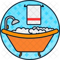 Badewanne  Symbol