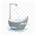 Badewanne  Symbol