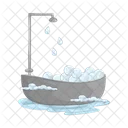 Badewanne  Symbol