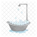 Badewanne  Symbol