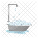 Badewanne  Symbol