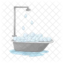 Badewanne  Symbol