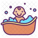 Wasserwanne Badewanne Babybadewanne Icon