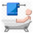 Badewanne  Symbol