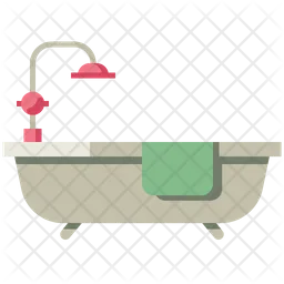 Badewanne  Symbol