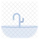 Badewanne  Symbol