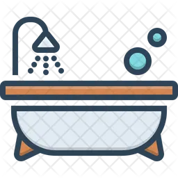 Badewanne  Symbol