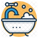 Badewanne  Symbol