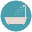 Badewanne Dusche Badezimmer Symbol