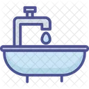 Badewanne  Symbol