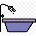 Badewanne  Symbol