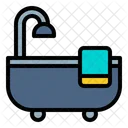 Badewanne Icon