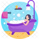 Badewanne  Symbol