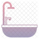 Badewanne  Symbol