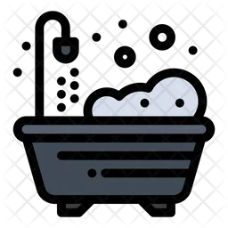 Badewanne  Symbol